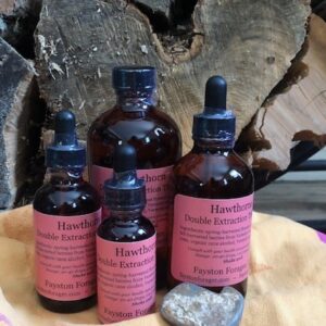 Vermont Wild-Harvested Hawthorn Tincture w/Organic Cane Alcohol